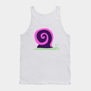 Sweet happy snail Tank Top